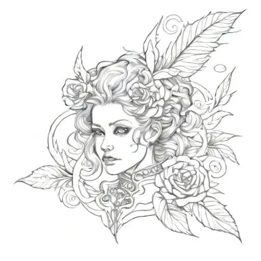 ethel Cain tattoo design idea