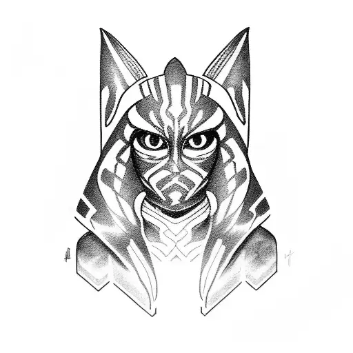 Ahsoka Tano tattoo design idea