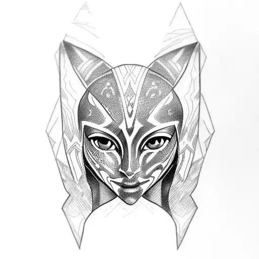 Ahsoka Tano tattoo design idea