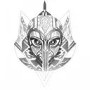 Ahsoka Tano tattoo design idea