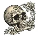 hand skull tattoo tattoo design idea