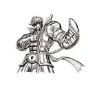 Imperious Flex tattoo design idea