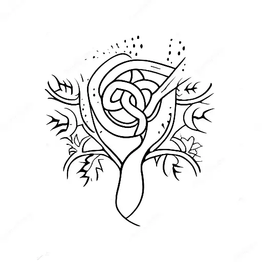 treaty oak revival  tattoo design idea