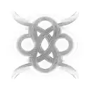 infinity symbol tattoo design idea