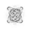 infinity symbol tattoo design idea