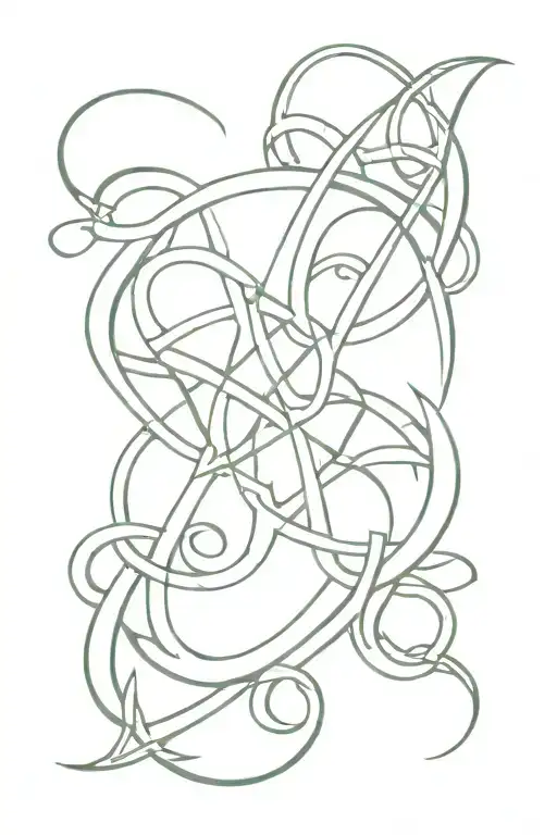 1992 Incorporate a Celtic tattoo design idea