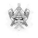 tayrona indigenous iconography  tattoo design idea