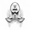 Sikh warrior tattoo design idea