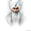 Sikh warrior tattoo design idea