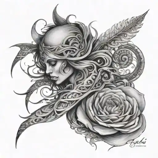 Far from me in myself I exist Apart from who I am, The shadow and the movement in which I consist. tattoo design idea