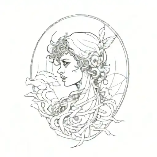 Far from me in myself I exist Apart from who I am, The shadow and the movement in which I consist. tattoo design idea