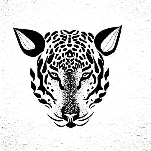 Animal Print tattoo design idea