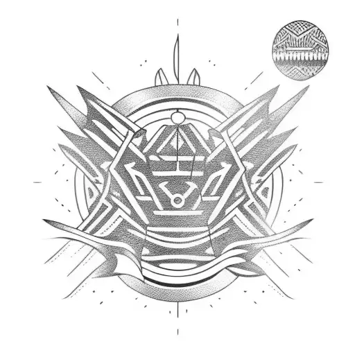 triathlon tattoo design idea