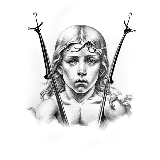 Saint Sebastian  tattoo design idea