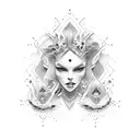 The Weeknds XO tattoo design idea