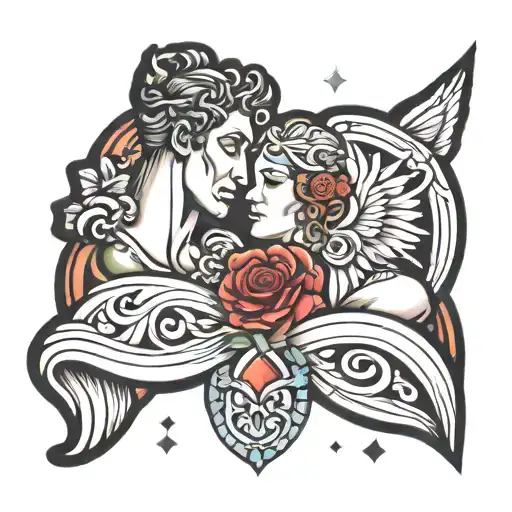lgbt roman related tattoo tattoo design idea