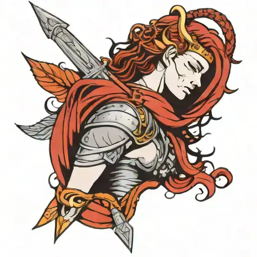 gay boudica colchester roman tattoo design idea