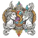 lgbt roman related tattoo tattoo design idea