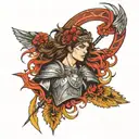 gay boudica colchester roman tattoo design idea