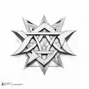  'brax' with anarchy symbol for the a tattoo design idea