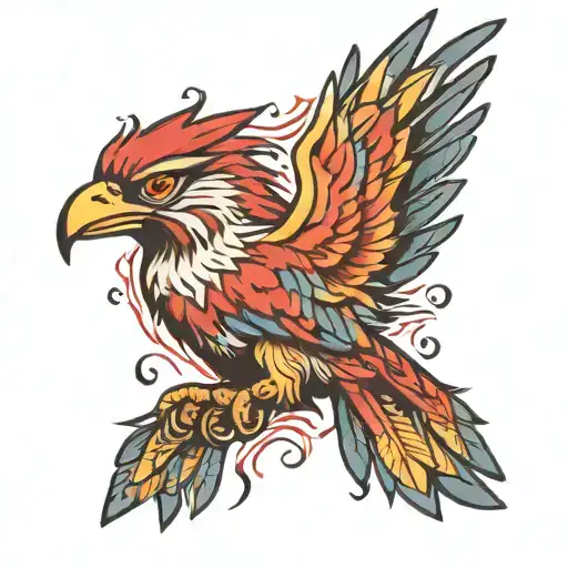 thunderbird tattoo design idea
