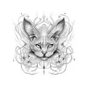 lash extensions tattoo design idea