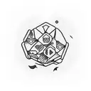 fortune cookie tattoo design idea