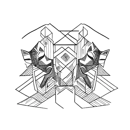 Alicja Wiktor and Alex Names tattoo design idea