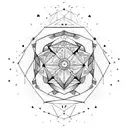 Constellation of Alicja, Alex, and Wiktor's zodiac signs tattoo design idea