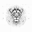 Lion 4 lion tattoo design idea
