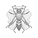 ant tattoo design idea