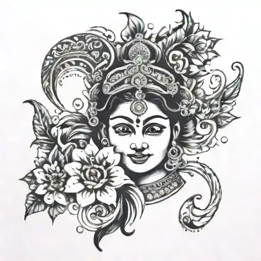 Amma Tamil tattoo design idea