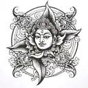 Amma Tamil tattoo design idea