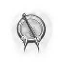 Guinness harp with green tattoo design idea