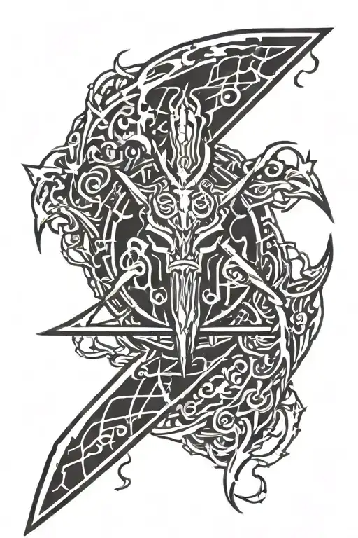 sacrifice symbol berserk symbol incorporated tattoo design idea
