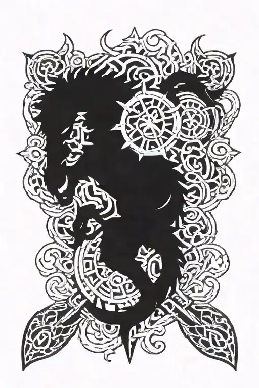 symbol of sacrifice berserk symbol tattoo design idea