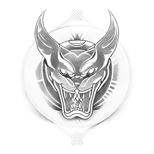 A tennis racket transforming into a jiu jitsu belt tattoo design idea