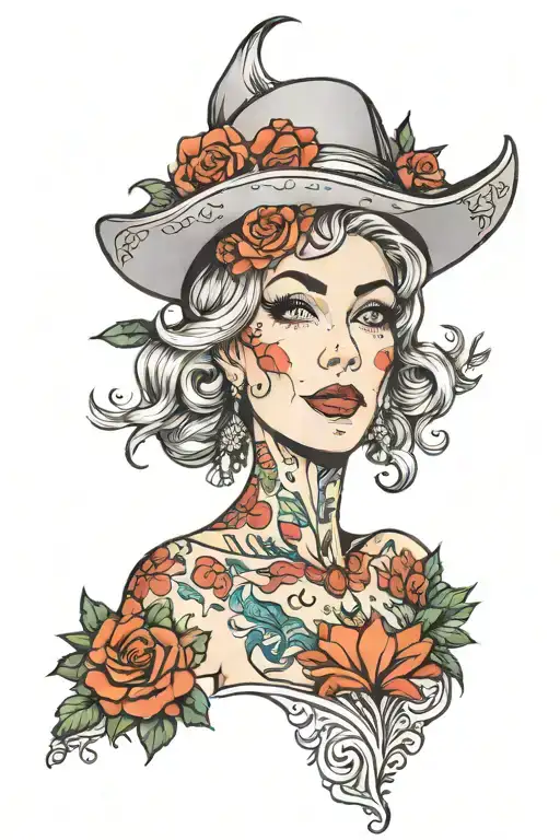 milf slut tattoo design idea