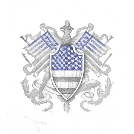 anerican flag with soldiers at bottom bowing their heads and at the top saying remember the fallen  tattoo design idea