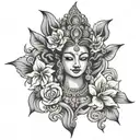 DEVI tattoo design idea