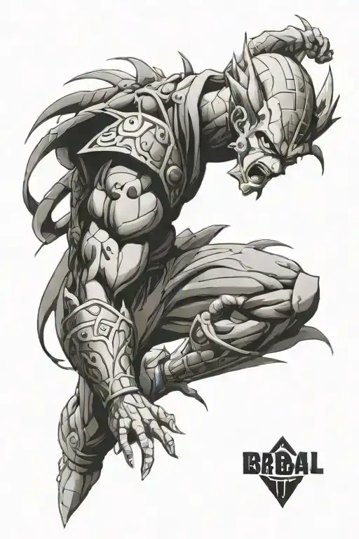 cybernetic dragon ball arm sleeve tattoo tattoo design idea