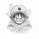 luffy awakening nika tattoo design idea