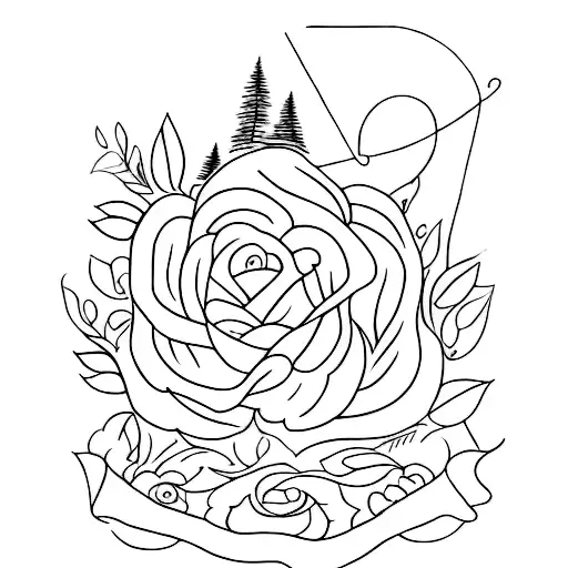 Galatians 6:7 in cursive tattoo design idea