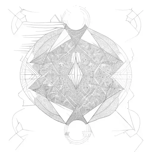 virgo tattoo design idea