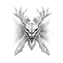 twisted thorn collar bone tattoo design idea