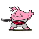 axolotl on machete  tattoo design idea