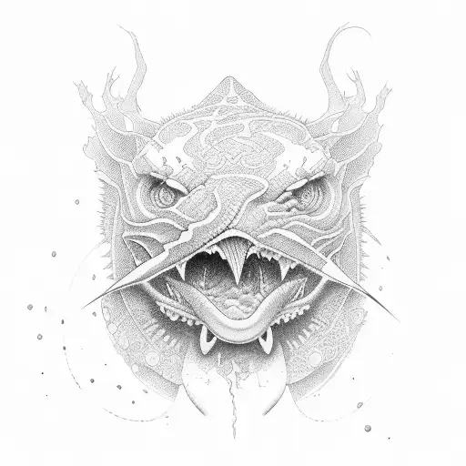 GOJO satoru tattoo design idea