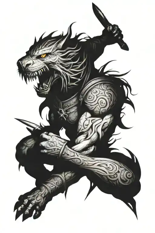 god gives its toughest battles to his strongest soldiers  tattoo design idea