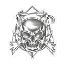 crossbow tattoo design idea