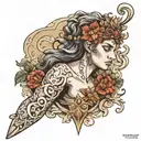 greek mythology full sleeve tattoo design idea